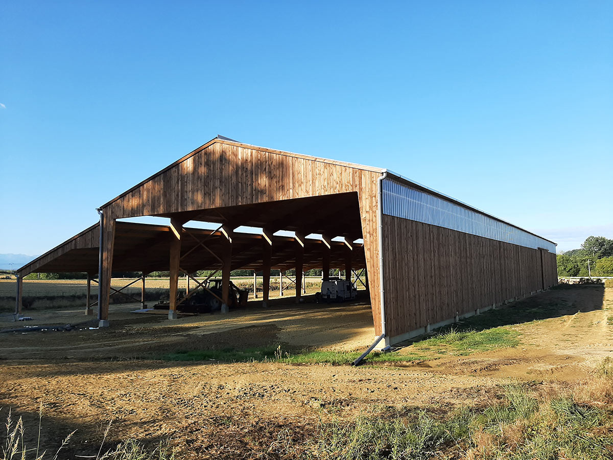 Bâtiment de staockage