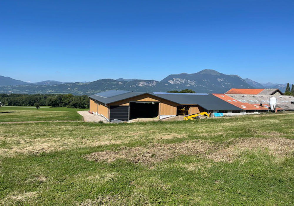 Bâtiment bois séchoir