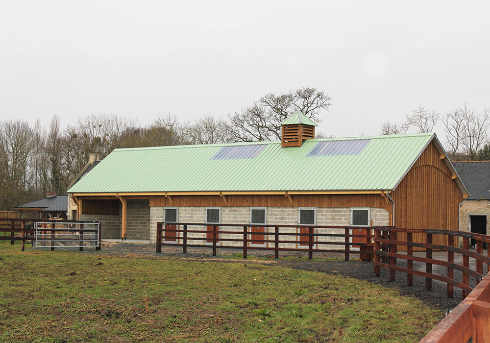 Bâtiment bois équestre BatirWood