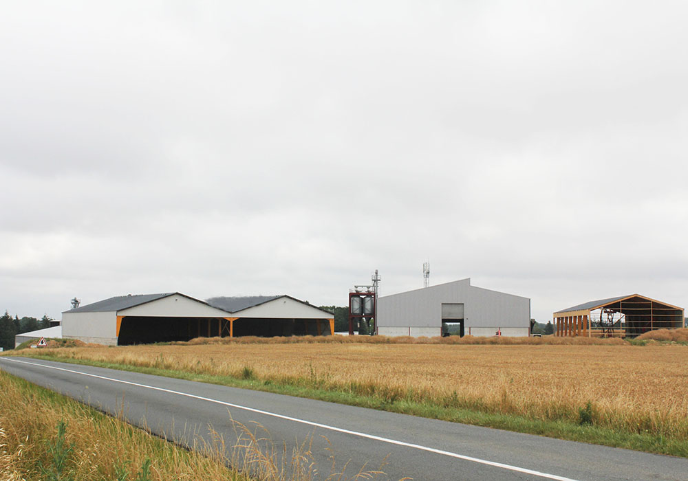 Bâtiment bois type séchage et stockage BatirWood